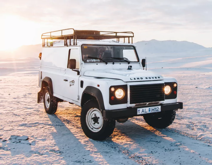 image of white jeep car